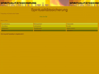 spiritualitaetssicherung.de Webseite Vorschau