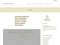 spirituelles-wachstum.de Webseite Vorschau