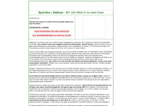 spirulina-kalzium.de Webseite Vorschau