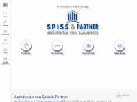 spiss-partner.at Webseite Vorschau