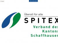 spitexsh.ch Webseite Vorschau