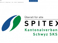 spitexsz.ch Webseite Vorschau