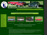 spitfireclub.de Webseite Vorschau