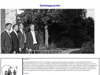 spitzwegquartett.de Webseite Vorschau
