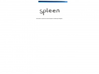 spleen.ch Webseite Vorschau