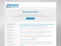 splieth-service.de Webseite Vorschau