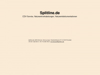 splitline.de Webseite Vorschau