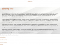 splitting-soul.de Webseite Vorschau