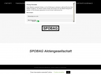 spobag-ag.de Webseite Vorschau