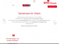 spoe-villach.at Webseite Vorschau