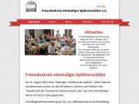 spoehrerschule.de Webseite Vorschau