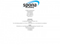 spona.ch Webseite Vorschau