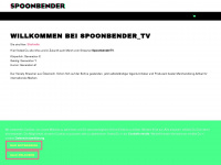 spoonbender.at Webseite Vorschau