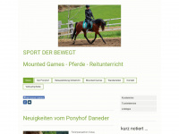 sport-der-bewegt.at Webseite Vorschau
