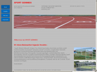 sport-gennies.de Webseite Vorschau