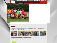 sport-matejcek.de Webseite Vorschau