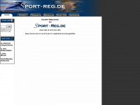 sport-reg.de Webseite Vorschau