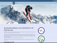 sport-software.at Webseite Vorschau