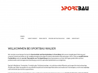 sportbau.at Webseite Vorschau