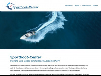 sportboote.at Webseite Vorschau