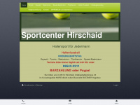 sportcenterhirschaid.de Webseite Vorschau