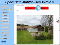 sportclub-muehlhausen.de Webseite Vorschau