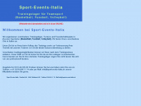 sportevents-italia.ch Webseite Vorschau