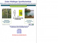 sportfischerklub-moedling.at Webseite Vorschau