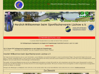 sportfischerverein-luechow.de Webseite Vorschau