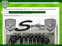 sportfreunde-asbachtal.de Webseite Vorschau