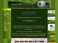 sportfreunde-fcbueg.de Webseite Vorschau
