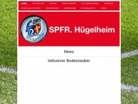 sportfreunde-huegelheim.de Webseite Vorschau