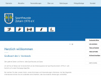 sportfreunde-zeilarn.de Webseite Vorschau