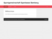 sportgemeinschaft-bamberg.de Webseite Vorschau