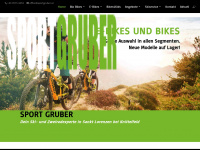 sportgruber.at Webseite Vorschau