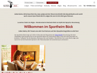 sportheim-boeck.de Webseite Vorschau