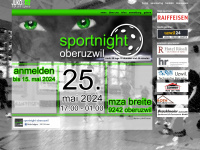sportnight-oberuzwil.ch Webseite Vorschau