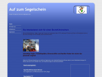 segelschule-hannemann.de Webseite Vorschau
