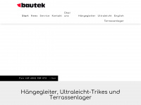 bautek.com Webseite Vorschau