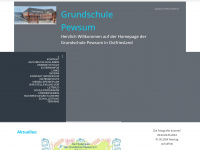 grundschule-pewsum.de Webseite Vorschau