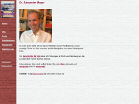 dr-alexander-mayer.de Webseite Vorschau