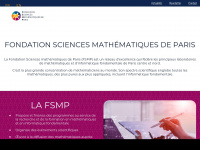 sciencesmaths-paris.fr Webseite Vorschau