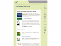 softwaregarden.com Webseite Vorschau