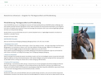 masterhorse-infowissen.de Webseite Vorschau