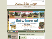 ruralheritage.com Webseite Vorschau