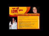 we-all-love-you.de Webseite Vorschau