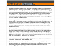 humanisten.ch Webseite Vorschau