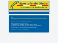 sportpferde-giebel.de Webseite Vorschau