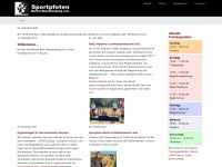 sportpfoten.de Webseite Vorschau