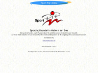 sportpip.de Webseite Vorschau